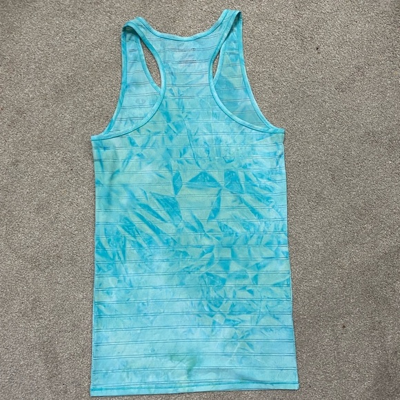 Champion Blue Tie Dye Ribbed Tank Top - Picture 2 of 3